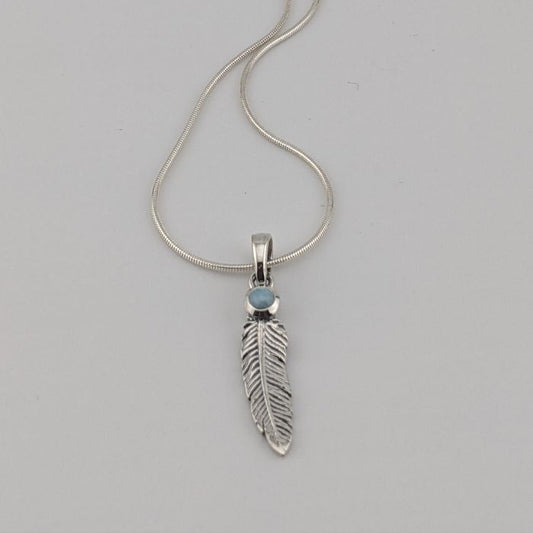 FEATHERED FREEDOM Pendant Necklace