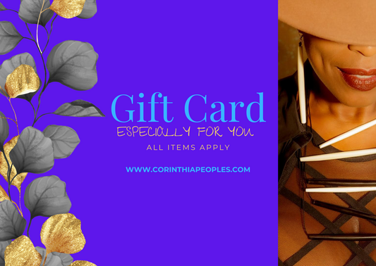 SHOP Corinthia Peoples Gift Card: The Gift of Expression