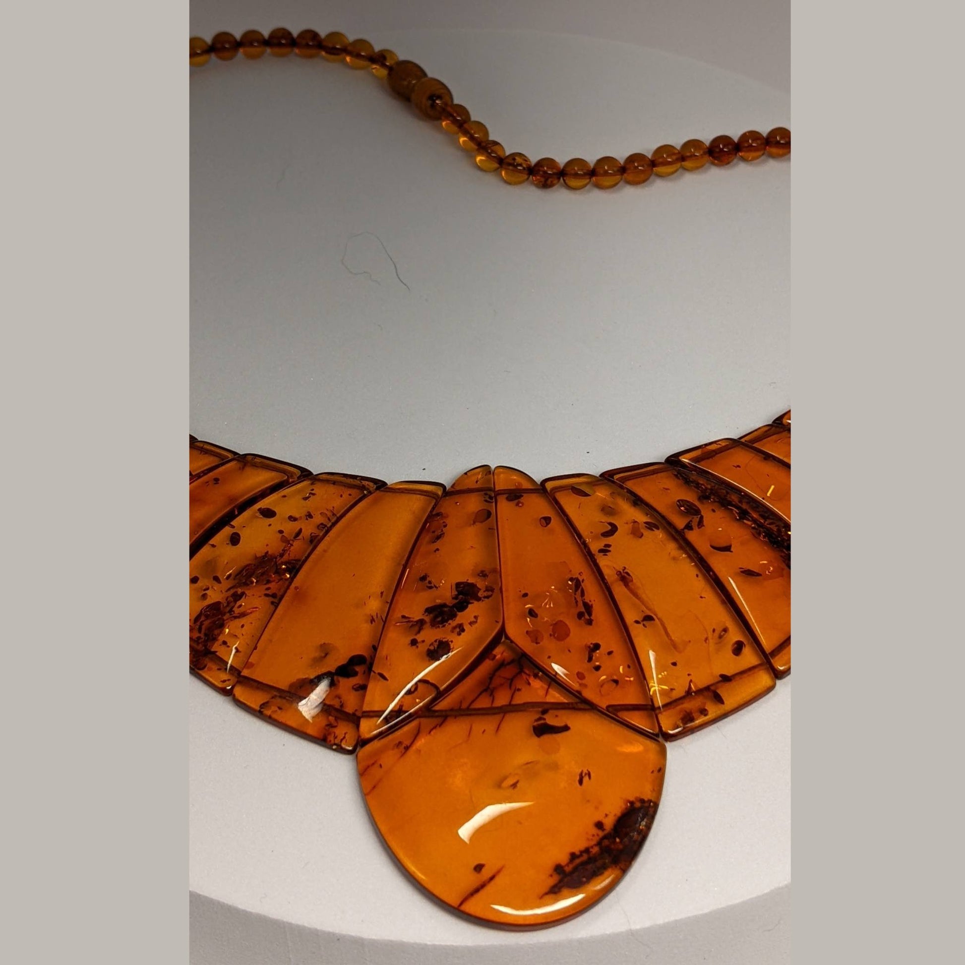 amber necklace