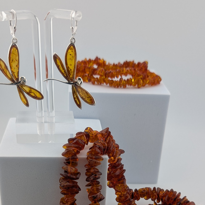 Fiery Devotion Dragonfly Earrings